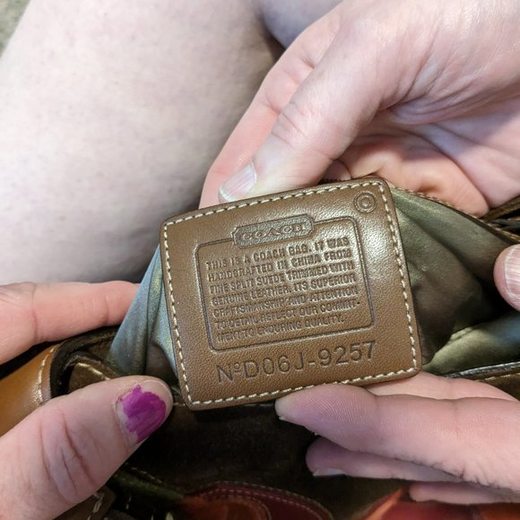 Brown Coach Purse - Picture 2 of 5